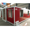 20ft Australia standard prefab house expandable container homes house with cladding and solar system